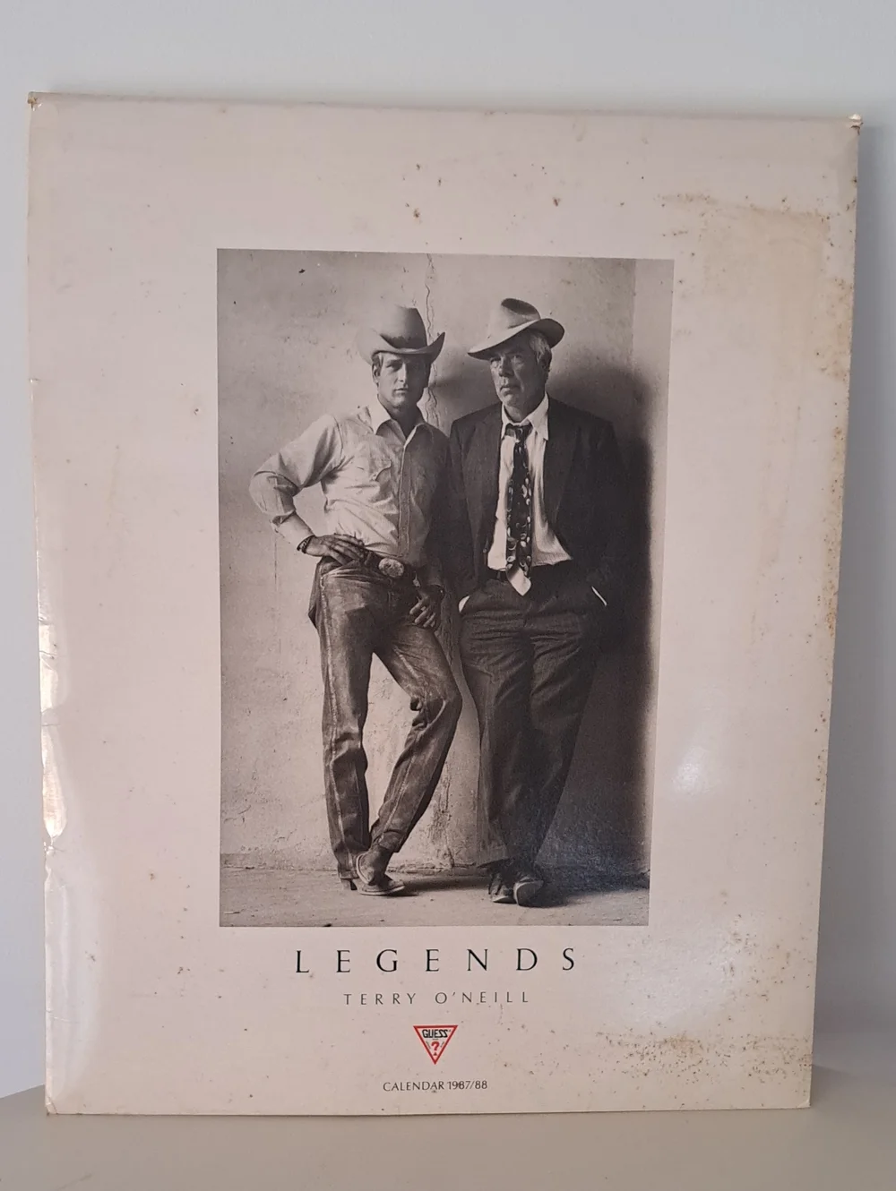 Guess Jeans Calender 1987/88  Legends Photographer Terry O'Neill. Bridget Bardot
